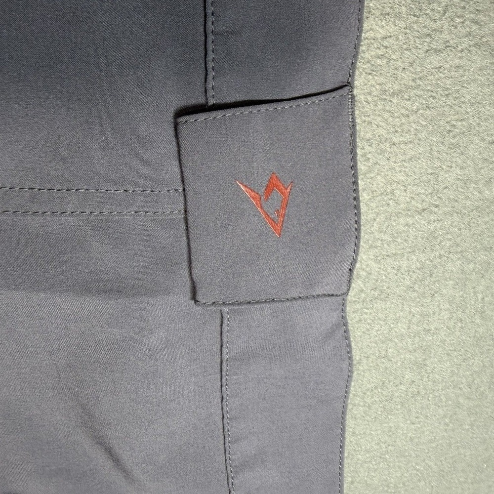 PISCIFUN Men's Performance Cargo Shorts Quick Dry Lightweight Gray Size L - Picture 3 of 5